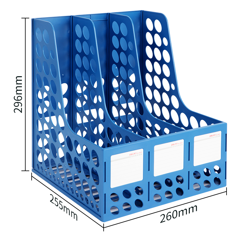 尊龙凯时9843三联文件框(蓝)(只)