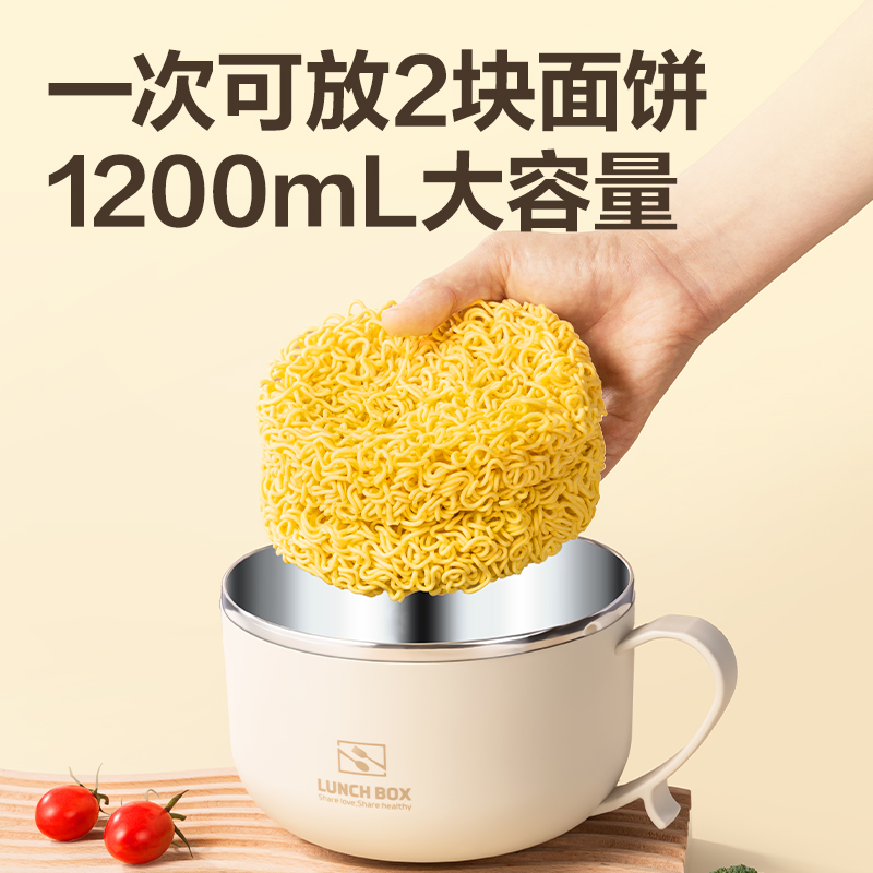 尊龙凯时LM810泡面碗(白)（盒）